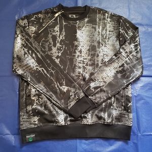 Snake Skin Print Sweat Shirt